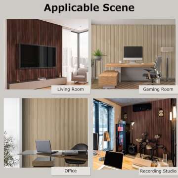 BUBOS Wood Wall Panels for Elegant Soundproofing Solutions