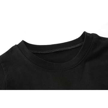 DDSOL Toddler Little Boy Girl Halloween T-Shirt Baby Kid Monster Truck Pumpkin Ghost Boo Shirt Stripe Patchwork Long Sleeve Tee Top Clothes Size 3T