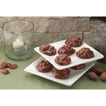 Lammes Texas Chewie Pecan Praline Candy 24 Piece Box - Enjoy Texas Pecans Combined With Chewy Pralines For A Gourmet Treat!