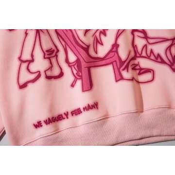 Trendy COOLMONAR Cartoon Graphic Hoodie for All Styles