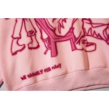 Trendy COOLMONAR Cartoon Graphic Hoodie for All Styles