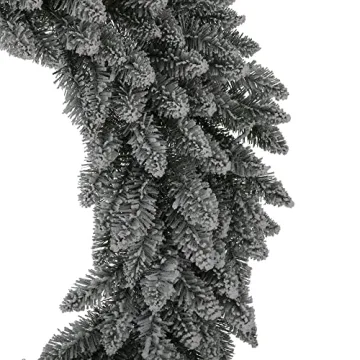 Glitzhome 36" Pre-Lit Christmas Wreath for Festive Decor