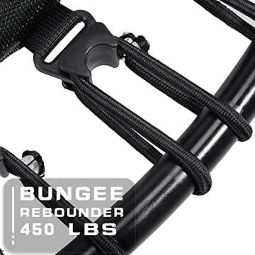 DARCHEN 450 lbs Mini Trampoline for Adults, Indoor Use