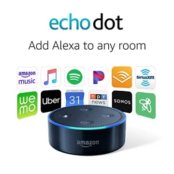 Certified Refurbished Echo Dot 2nd Generation - Black