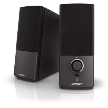Bose Companion 2 Series III Multimedia Speakers - for PC (with 3.5mm AUX & PC Input) Black