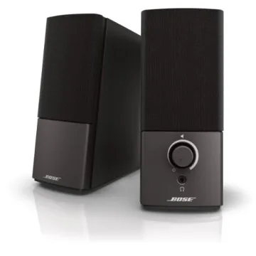 Bose Companion 2 Series III Multimedia Speakers - for PC (with 3.5mm AUX & PC Input) Black