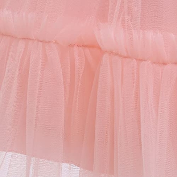Baby Girl Princess Flutter Sleeve Tutu Dress Pink 130