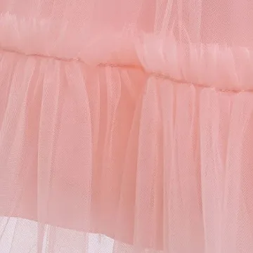 Baby Girl Princess Flutter Sleeve Tutu Dress Pink 130