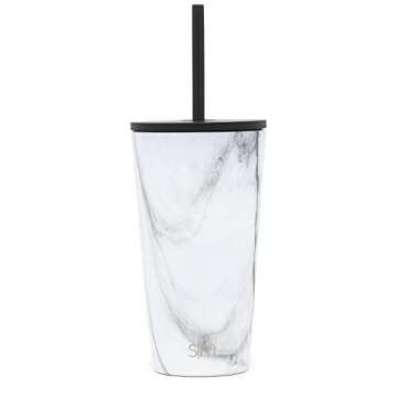 Simple Modern Insulated Tumbler | 16oz Travel Mug with Lid and Straw