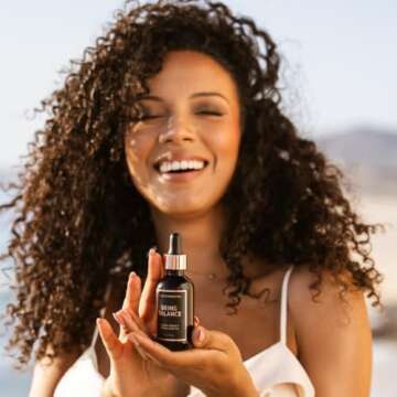 Beachwaver Bring Balance Organic Argan + Marula Hair Oil - Fragrance-Free Hair Oiling Treatment with Just 5 Ingredients - Marula, Jojoba, Black Cumin, Sunflower & Argan Oils (2 Fl Oz)