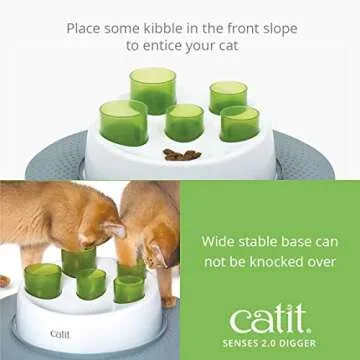 Engaging Catit Senses 2.0 Digger Interactive Slow Feeder