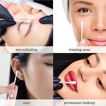 Diane Cotton Swabs - Soft, Gentle & Versatile Beauty Tools