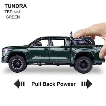 SASBSC Tundra Truck Toys for 3 4 5 6 7 Year Old Boys Off-Road Pickup Toy Trucks for Boys Age 3-5 Die...