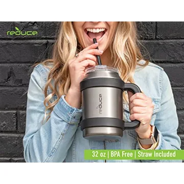 32 oz Stainless Steel Tumbler Cold 30 Hours Dishwasher Safe