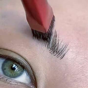 Multi Function Eyebrow Brush & Eyeliner Makeup Brush Set for Ultimate Precision