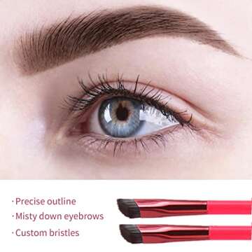 Multi Function Eyebrow Brush for Perfect Makeup Precision