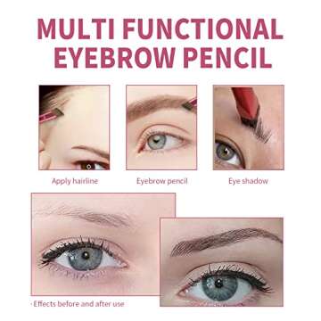 Multi Function Eyebrow Brush for Perfect Makeup Precision