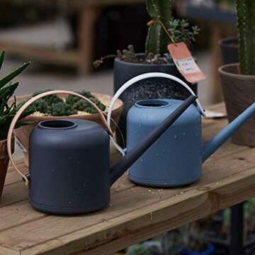 Stylish 1.7L Watering Can for Indoor Plants