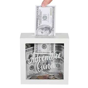 UMICAL Adventure Fund Shadow Box Frame Savings Bank