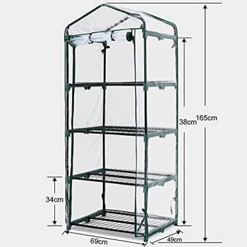 ABCCANOPY Mini Greenhouse for Indoor and Outdoor Use