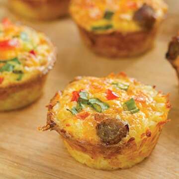 Mrs. Anderson's 12-Cup Silicone Muffin Pan for Easy Baking