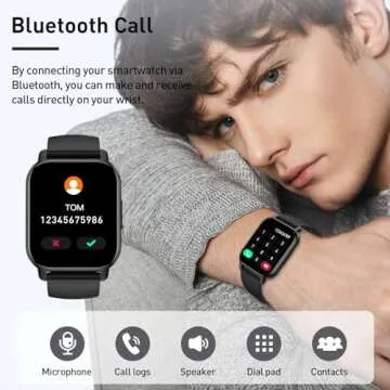 Smart Watch for Men Women with Call and Health Features