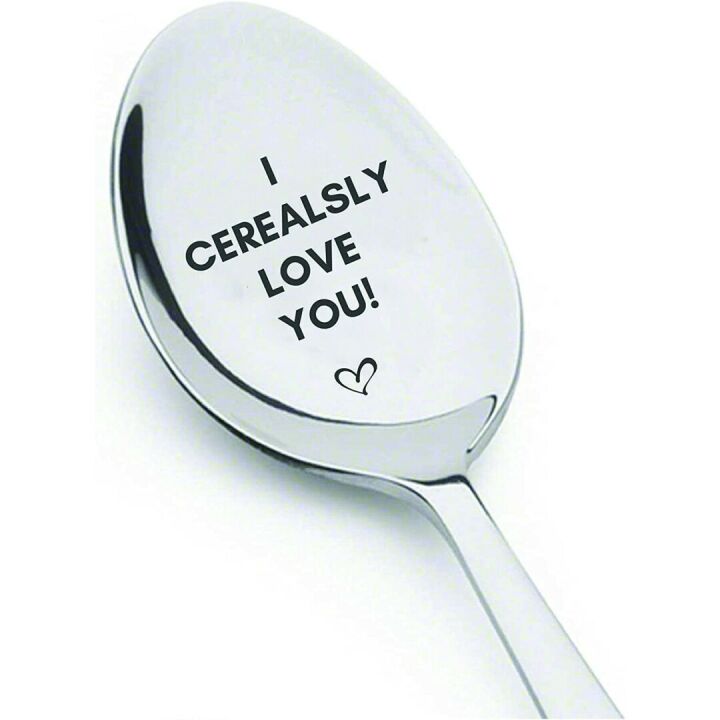 I Cerealsly Love You Spoon - Perfect Gift for Couples