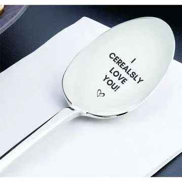 I Cerealsly Love You Spoon - Perfect Gift for Couples