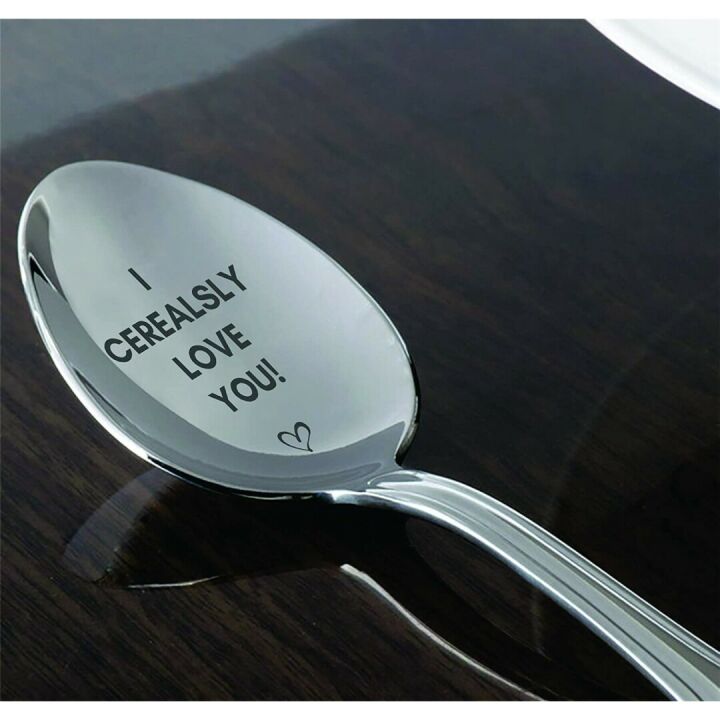 I Cerealsly Love You Spoon - Perfect Gift for Couples