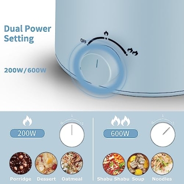 Topwit Electric Pot 1.6L - Versatile Cooking Made Easy