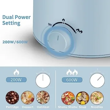 Topwit Electric Pot 1.6L - Versatile Cooking Made Easy