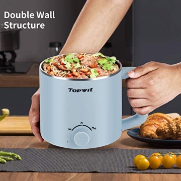 Topwit Electric Pot 1.6L - Versatile Cooking Made Easy