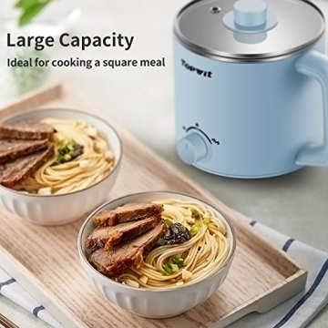 Topwit Electric Pot 1.6L - Versatile Cooking Made Easy
