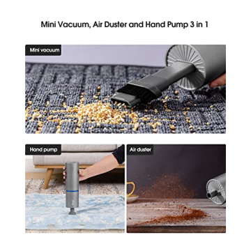 Brigii Mini Vacuum: Cordless & Portable Cleaning Power