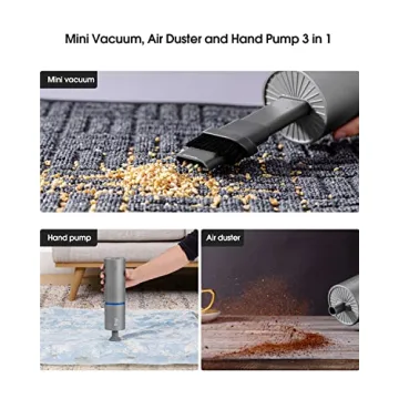 Brigii Mini Vacuum: Cordless & Portable Cleaning Power