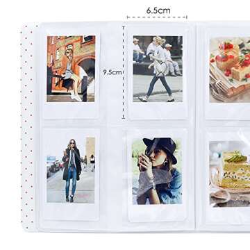 Ablus 128 Pockets Mini Photo Album for Instant Films