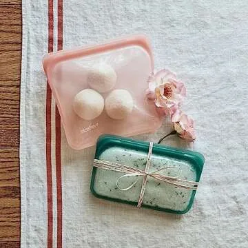 Versatile Stasher Waterfall Snack Bag for Eco-Friendly Living