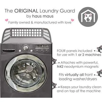 Haus Maus Laundry Guard - Magnetic, Customizable Laundry Solution