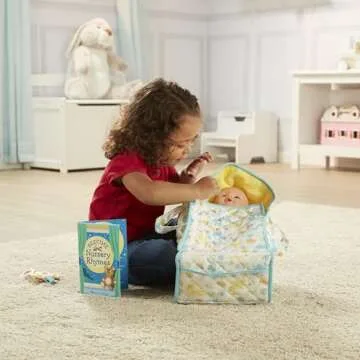 Melissa & Doug Bassinet Play Set for Dolls & Toys 3+