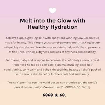 Raw & Organic Virgin Coconut Oil for Skin & Hair