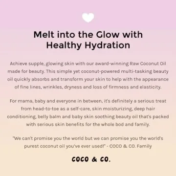 Raw & Organic Virgin Coconut Oil for Skin & Hair