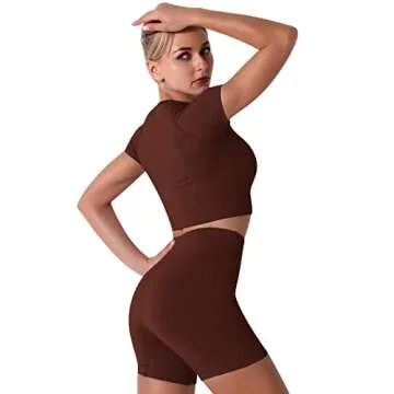 IMEKIS Women's Yoga Outfit 2PC Set Comfortable and Stylish