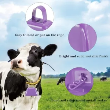 HEYLEAYAR Loud Cowbells for Sports Events - 12 Pack