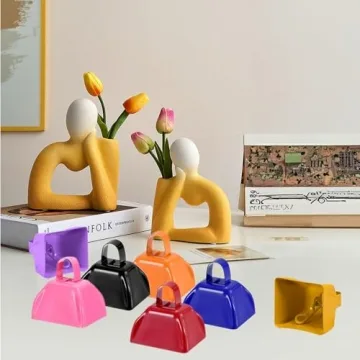 HEYLEAYAR Loud Cowbells for Sports Events - 12 Pack