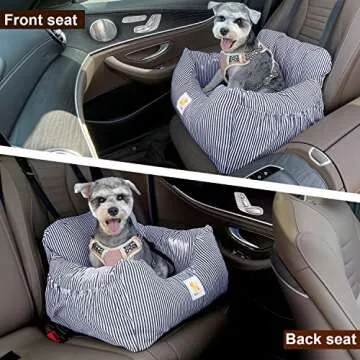 Blobobi Dog Car Seat for Medium Pets - Safe & Cozy