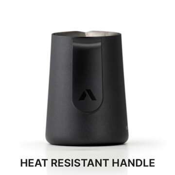 Subminimal FlowTip Milk Jug | Stovetop Milk Frothing, Foaming Pitcher for Premium Barista-Style Coff...