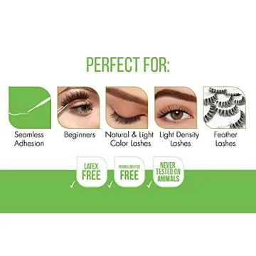 DUO Clear Brush-On Lash Adhesive with Vitamins for Sensitive Eyes