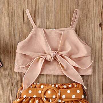 GuliriFei Toddler Girls Summer Floral Shorts Set