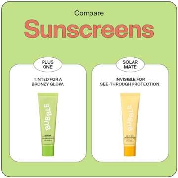 Bubble Skincare Tinted Sunscreen SPF 40 for Glowing Skin