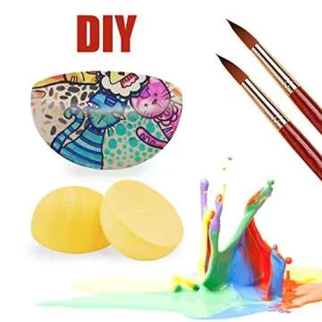 100 Natural Wooden Balls for DIY Arts and Crafts